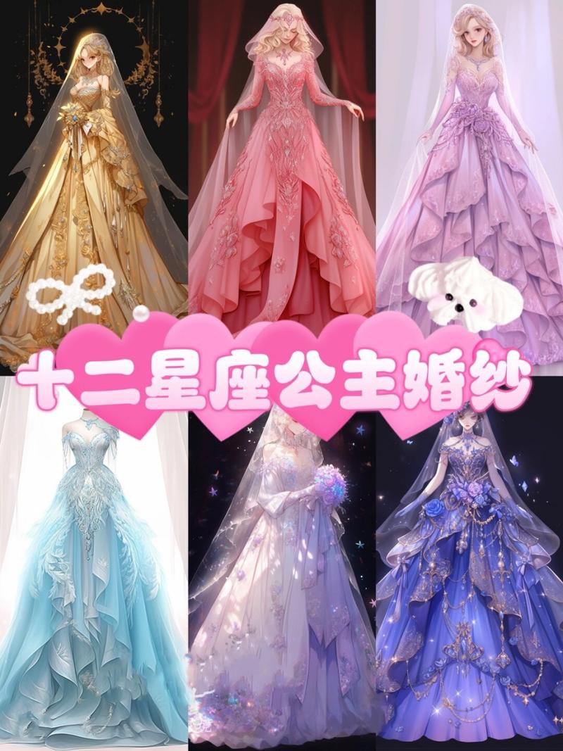 星座代表的婚纱 十二星座专属婚纱