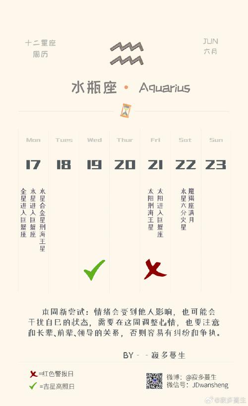 水瓶座座<font color='red'>明日</font>运势查询结果 今日水瓶运势