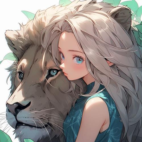 狮子座感情不顺利图片动漫 适合狮子座的动漫头像